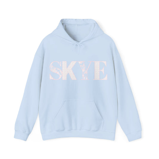 skyebysofia blue&light pink hoodie