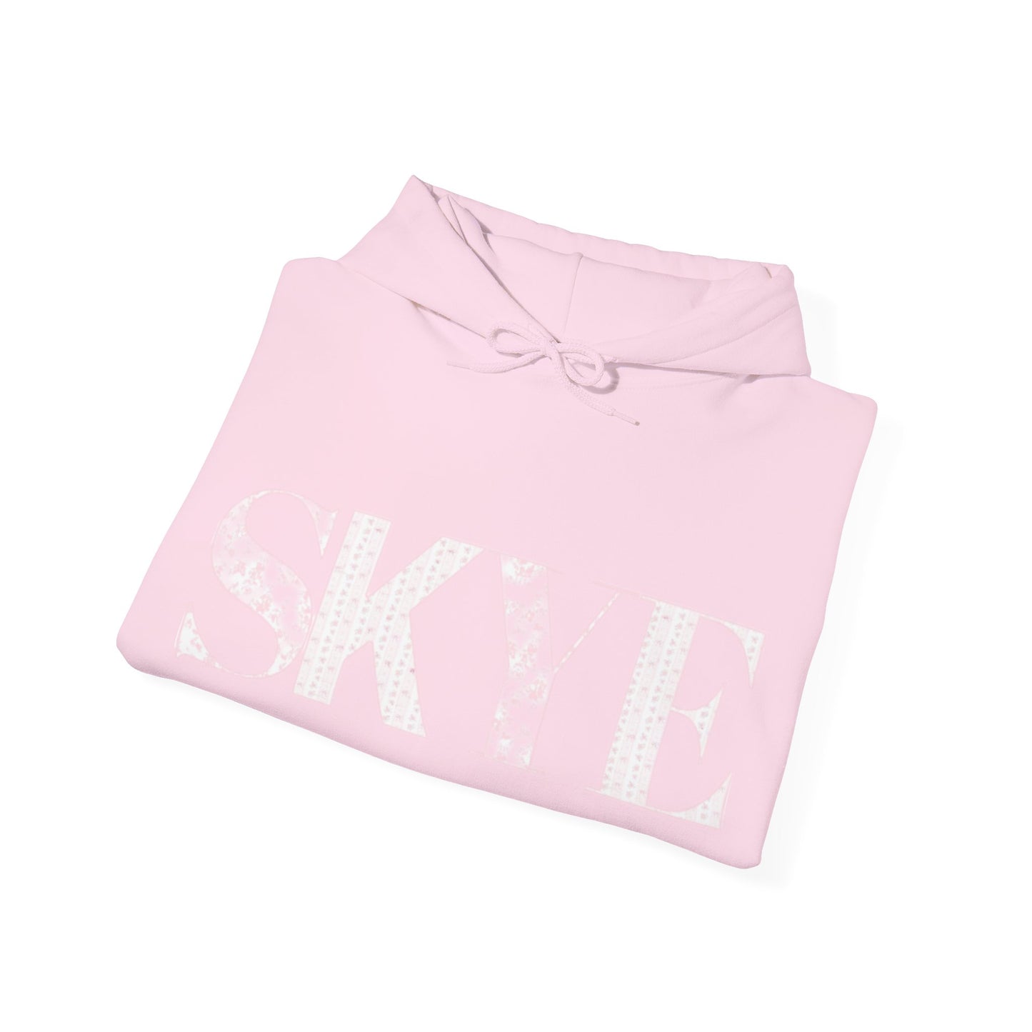 skyebysofia blue&light pink hoodie